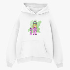 Толстовка худи оверсайз