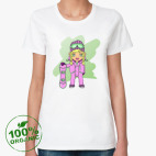 Женская футболка органик