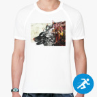 Мужская спортивная футболка