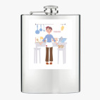 Фляжка стальная