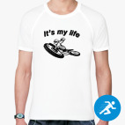 Мужская спортивная футболка