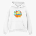 Толстовка худи оверсайз