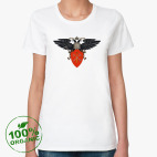 Женская футболка органик