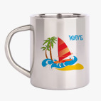 Кружка металлическая