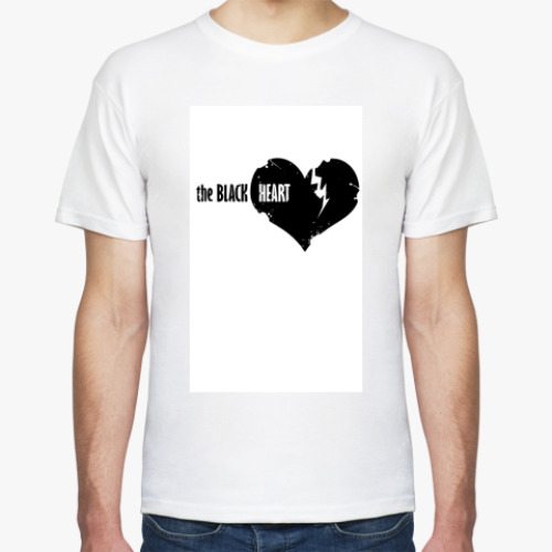 Футболка с принтом TheBlackHeart