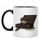 Кружка двухцветная