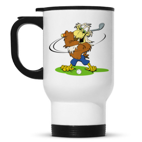 Кружка-термос с принтом Sport Animals