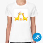 Женская спортивная футболка