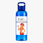 Прозрачная спортивная бутылка