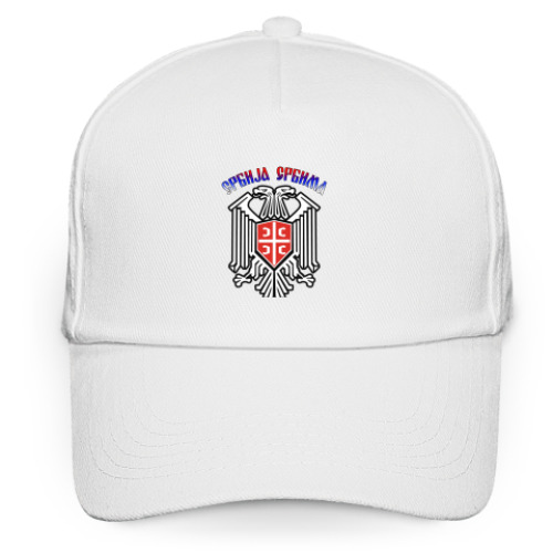 Кепка бейсболка с принтом Србиjа србима