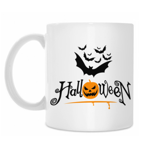Кружка с принтом Хэллоуин