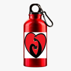 Металлическая бутылка 400 мл UV-DTF