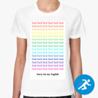 Женская спортивная футболка