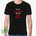 Мужская футболка органик