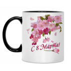 Кружка двухцветная