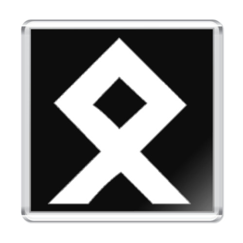 Магнит с принтом Odal 1b