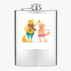 Фляжка стальная