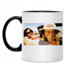 Кружка двухцветная