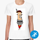 Женская спортивная футболка