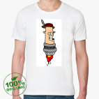 Мужская футболка органик