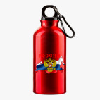 Металлическая бутылка 400 мл UV-DTF