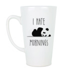 Кружка латте (510 мл) I Hate Mornings