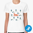 Женская спортивная футболка