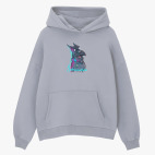 Толстовка худи оверсайз