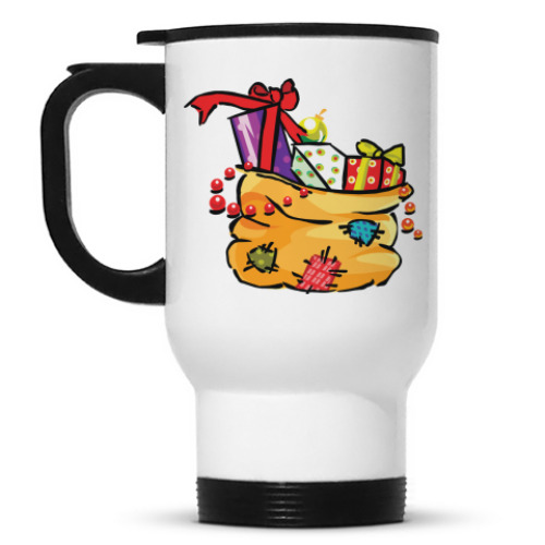 Кружка-термос с принтом Лучший твой подарочек - это Я