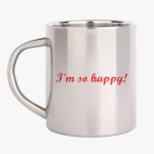 Кружка металлическая