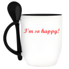 Кружка с ложкой