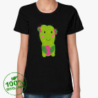 Женская футболка органик