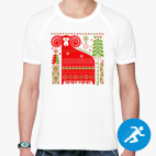 Мужская спортивная футболка