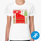 Женская спортивная футболка