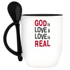 Кружка с ложкой