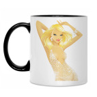 Кружка двухцветная