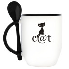 Кружка с ложкой