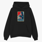 Толстовка худи оверсайз