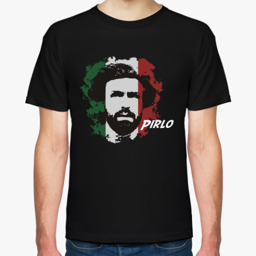 Футболка с принтом Пирло