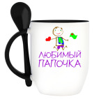 Кружка с ложкой