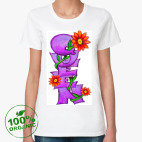 Женская футболка органик