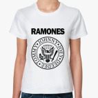 Классическая женская футболка Ramones pr