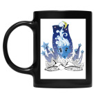 Кружка цветная UV-DTF