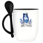 Кружка с ложкой