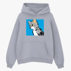 Толстовка худи оверсайз