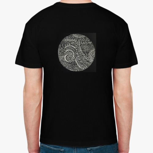 Футболка с принтом ArtDoodle