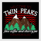 Постер 60 х 60 см Сериал Твин Пикс Twin Peaks