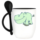 Кружка с ложкой