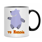 Кружка двухцветная