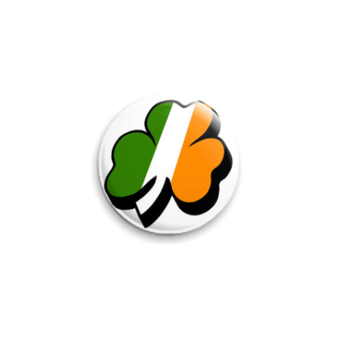 Значок 25мм с принтом  Ireland